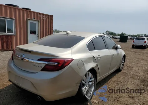 2016 Buick Regal из США, поврежденный, VIN 2G4GK5EX7G9118439